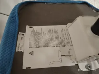 Silla juvenil Ikea Vimund azul