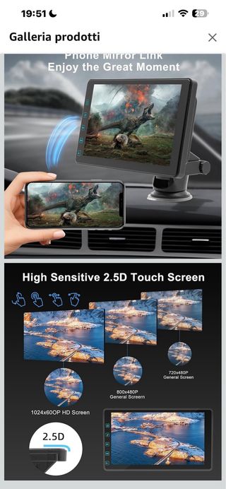 Car Play e Android Auto Wireless & Wired