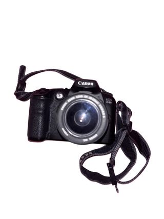 Cámara Canon EOS D30 + objetivo y accesorios