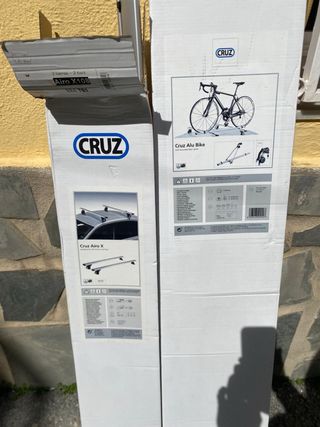 Baca porta bicis Cruz Airo X + Cruz Alu Bike