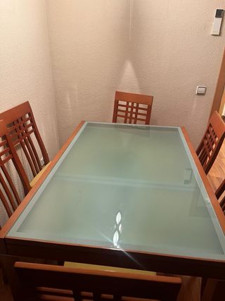 Set Mesa alta comedor +  5 sillas