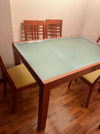 Set Mesa alta comedor +  5 sillas