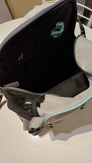 Patines Oxelo Talla 40 con protecciones y mochila