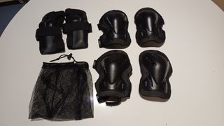 Patines Oxelo Talla 40 con protecciones y mochila