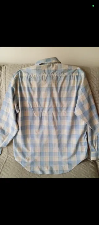 Camisa cuadros caballero Massimo Dutti