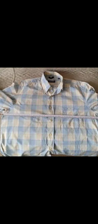 Camisa cuadros caballero Massimo Dutti