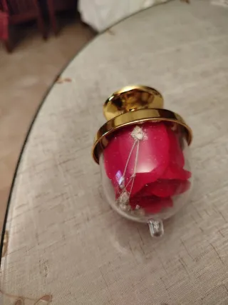 Flor Bella y Bestia Adorno