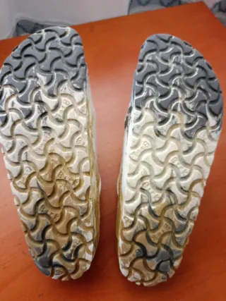 Sandali Birkenstock Eva Multicolor Grigio Bianco