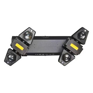 Cabeza Móvil Doble Escáner Beam LED con Láser Flas