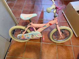 Bicicleta Disney Niña Rosa