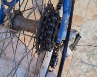 Bicicleta Vintage Azul