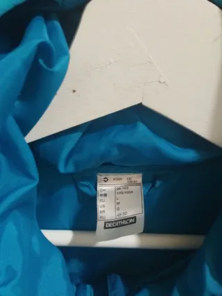 Chaqueta plumífero Quechua azul