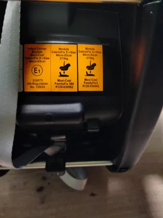 Maxi-Cosi Zelia CabrioFix S Trio Silla paseo 3en1