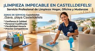 SERVICIO DE LIMPIEZA CASTELLDEFELS Y PLAYA