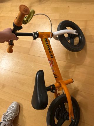 Bici de arrastre Btwin naranja