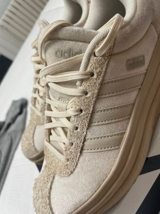 Zapatillas adidas VL Court Bold beige mujer