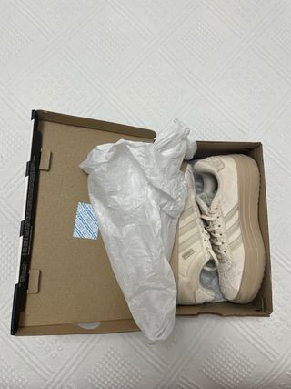 Zapatillas adidas VL Court Bold beige mujer