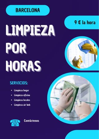 Limpieza en Barcelona