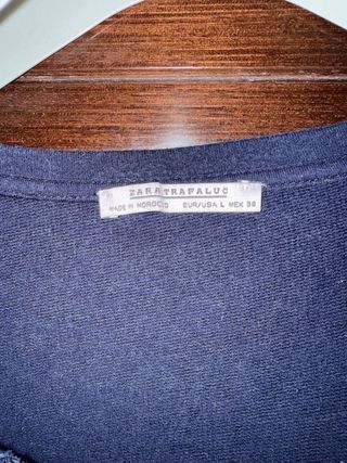 Vestido Zara Azul Talla L