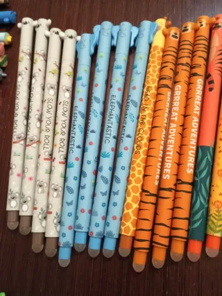 Bolígrafos Borrables Erasable de familia Legami