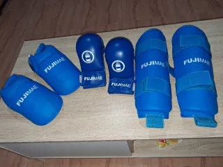 Protecciones Karate Nuevas (Peto, Espinilleras, Gu