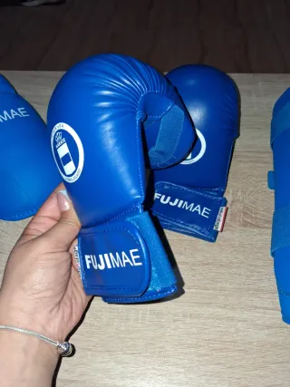 Protecciones Karate Nuevas (Peto, Espinilleras, Gu