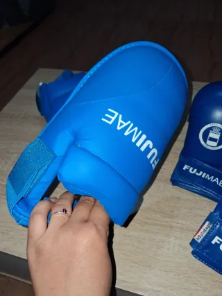 Protecciones Karate Nuevas (Peto, Espinilleras, Gu