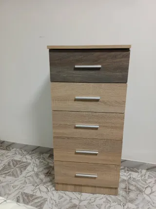 Cómoda Sinfonier Madera Beige y Marrón