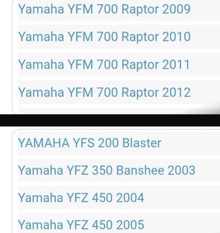 Rotulas Dirección Quad Yamaha,Suzuki, Kawasaki