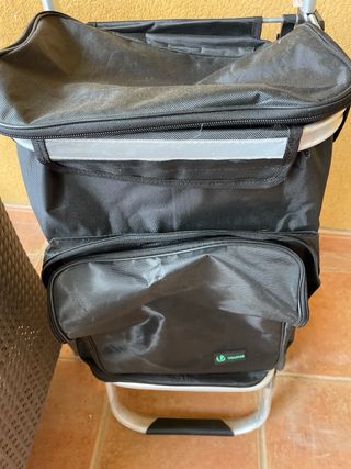 Carrito Compra Plegable Aluminio