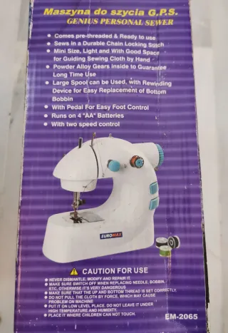 Máquina de coser portátil