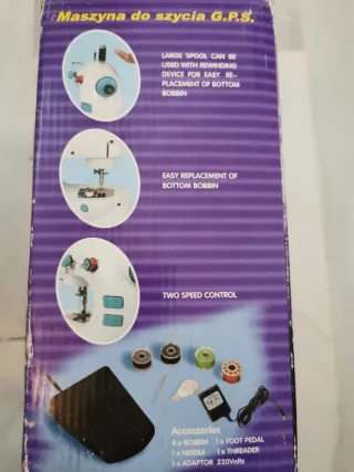 Máquina de coser portátil