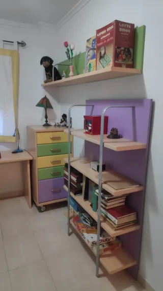 Dormitorio juvenil completo