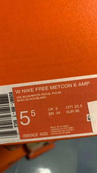 Nike Free Metcon 6 Grigio Bianco