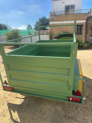 Remolque reforzado carga