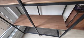 Scaffale IKEA FJÄLLBO Nero e Marrone