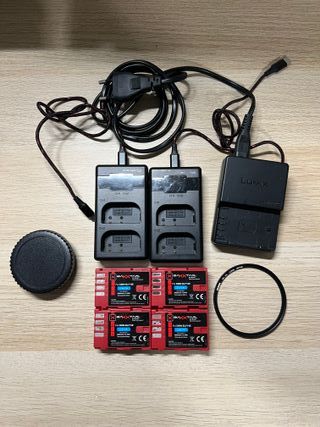 Lumix GH5 + Sigma 18-35mm f/1.8 + Accesorios