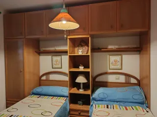 Habitación puente madera