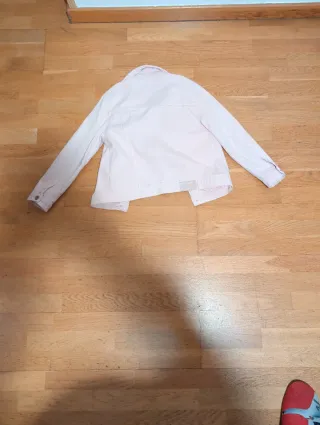 Cazadora Vaquera Zara Rosa