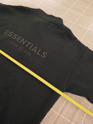 Sudadera Essentials Fear of God Negra