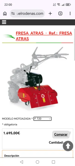 Motocultor Honda