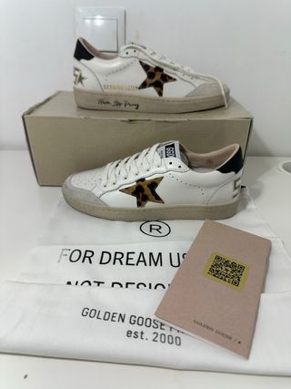 Golden Goose Superstar Animal Print