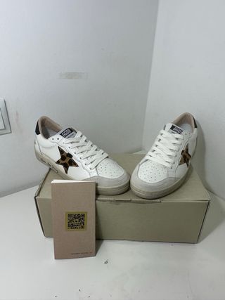 Golden Goose Superstar Animal Print