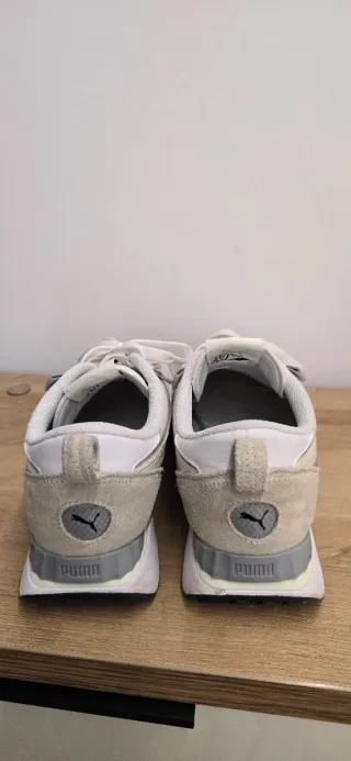 Zapatillas Puma Hombre Talla 45 Gris/Blanco