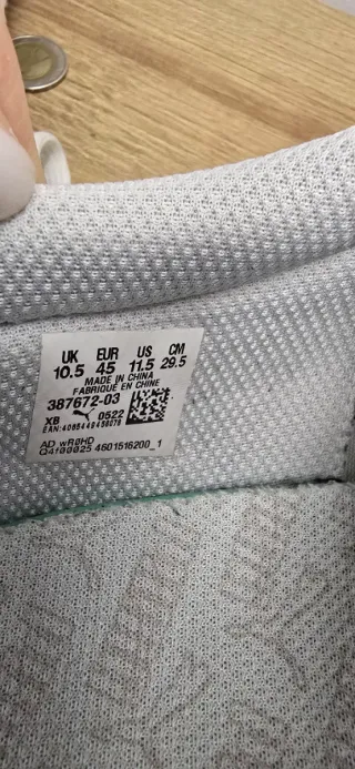 Zapatillas Puma Hombre Talla 45 Gris/Blanco