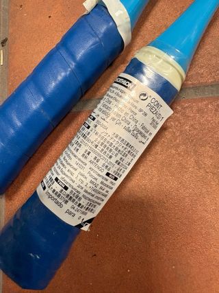 Lote 5 Raquetas Badminton Azul KID