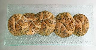 elegante piatto "Denmark Glass"