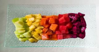 elegante piatto "Denmark Glass"