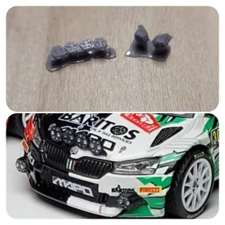 Luces Cúneteros 3D Escala 1/43
