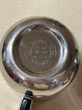 Cafetera Acero Inoxidable 18/10